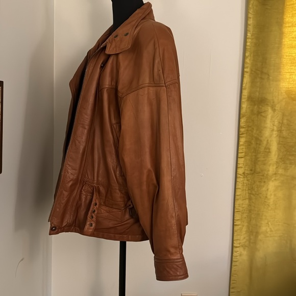 Thinsulate by Wilson’s Genuine leather adventure bound leather jacket circa 1987 - Picture 5 of 11